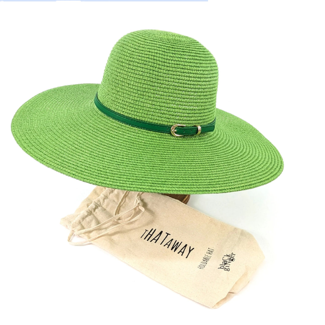 Bright & Bold Wide Brim Foldable Hat