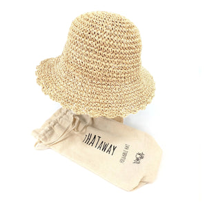 Children's Crochet Style Foldable Hat