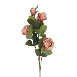 Antique Pink Rose Spray