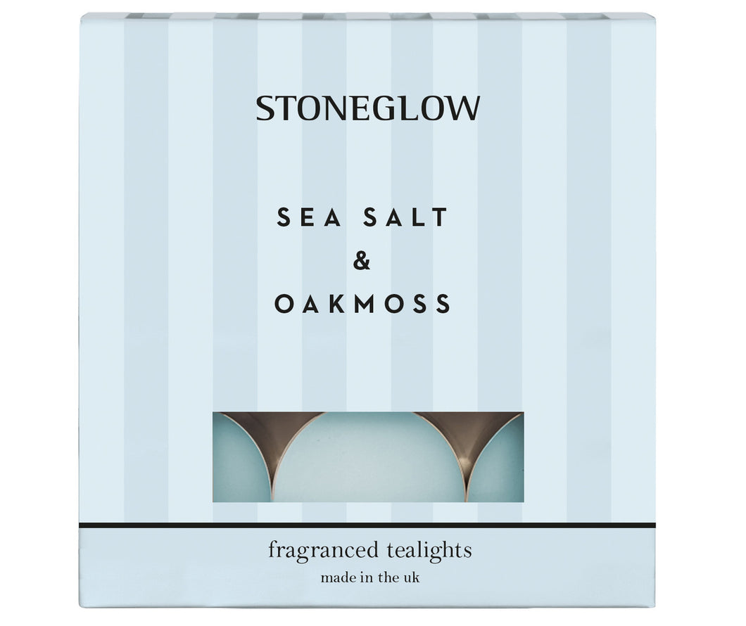 Modern Classics Sea Salt & Oakmoss - Scented Tealights