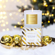 Load image into Gallery viewer, Festive Wishes - Orange, Cinnamon &amp; Clove - Boxed Candle
