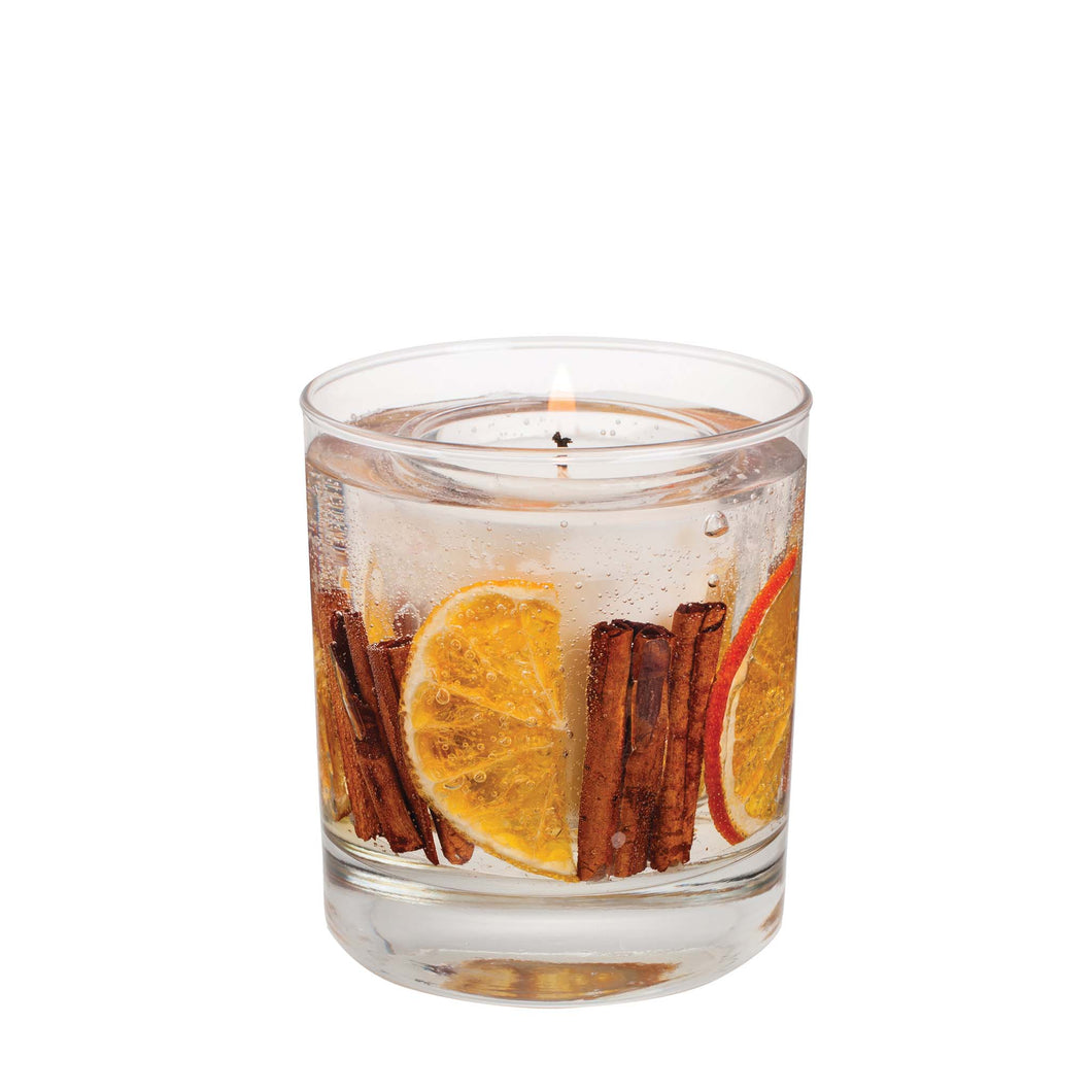 Festive Wishes - Orange, Cinnamon & Clove - Gel Tumbler Candle