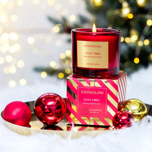 Cosy Vibes - Nutmeg, Ginger & Spice - Boxed Candle