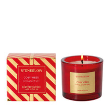 Load image into Gallery viewer, Cosy Vibes - Nutmeg, Ginger &amp; Spice - Boxed Candle
