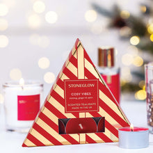 Load image into Gallery viewer, Cosy Vibes - Nutmeg, Ginger &amp; Spice - Scented Tealight

