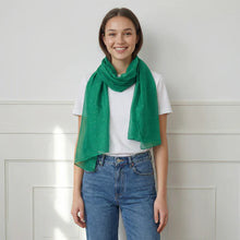 Load image into Gallery viewer, Sparkle Scarf Grass Green
