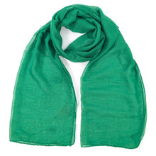 Load image into Gallery viewer, Sparkle Scarf Grass Green
