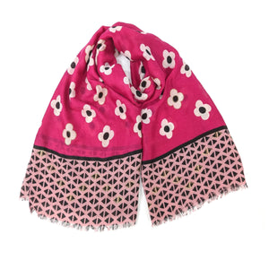 Flower Scarf - Pink