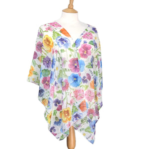 Pretty Pansy Poncho