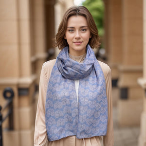 Lilac Tree of Life Scarf