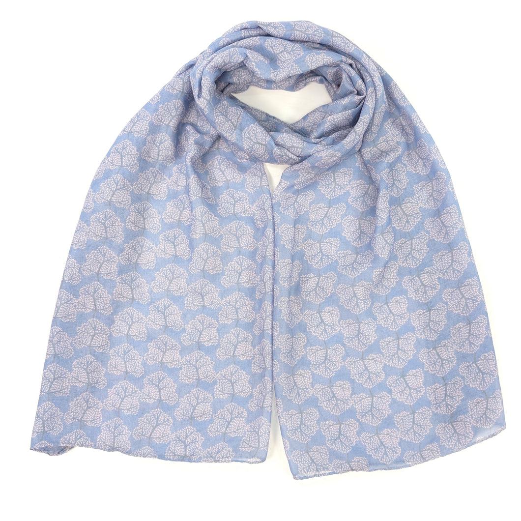 Lilac Tree of Life Scarf