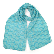 Load image into Gallery viewer, Green Tree of Life Scarf
