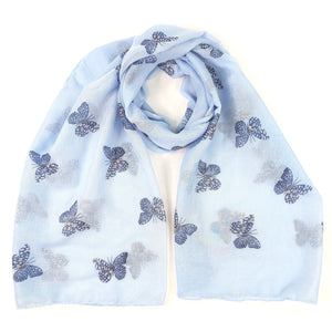Glitter Butterfly Scarf