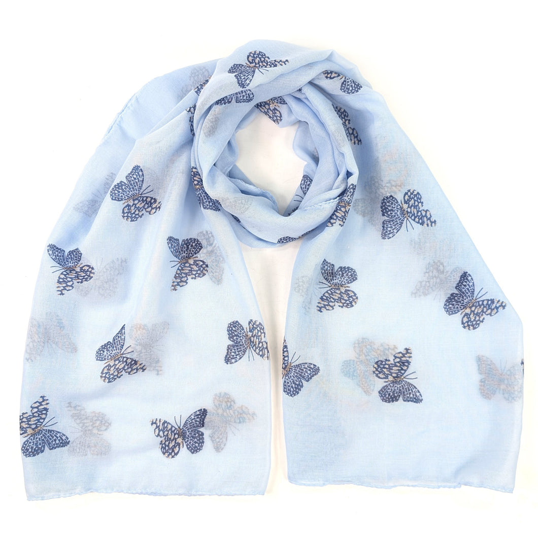 Glitter Butterfly Scarf