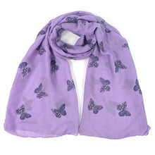Load image into Gallery viewer, Glitter Butterfly Scarf
