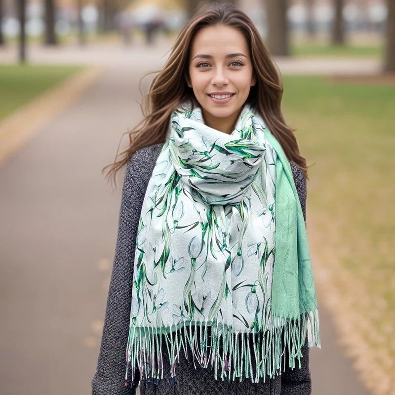 Snowdrop Pashmina Style Scarf