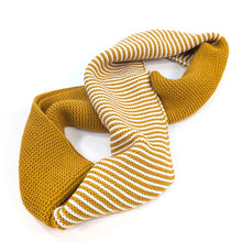 Load image into Gallery viewer, Half &amp; Half Double Snood - Mustard
