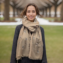 Load image into Gallery viewer, Dandelion Scarf - Mink
