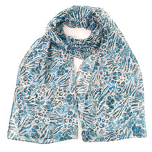 Load image into Gallery viewer, Walk On The Wild Side Scarf - Teal
