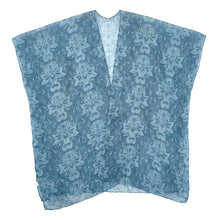 Load image into Gallery viewer, Blue Baroque Cover Up/Kaftan
