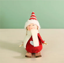 Load image into Gallery viewer, Festive Aurora Doll Skiing
