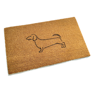 Sausage Dog Door Mat 75x45cm