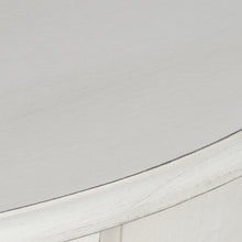 Load image into Gallery viewer, Heritage White Round Pine Wood Table
