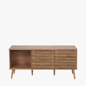 Eucalyptus Wood 2 Drawer Sideboard ** IN STORE ONLY**