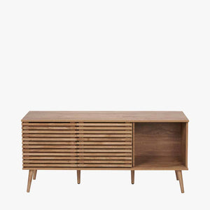 Eucalyptus Wood 2 Drawer Sideboard ** IN STORE ONLY**