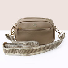 Load image into Gallery viewer, Buff Vegan Leather Small Camera Bag
