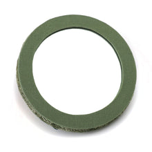 Load image into Gallery viewer, Green Velvet Floral Compact Mirror
