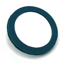 Load image into Gallery viewer, Teal Velvet Floral Compact Mirror
