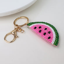 Load image into Gallery viewer, Embellished Watermelon Bag Charm-keyring
