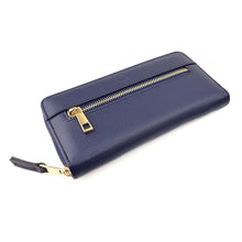 Load image into Gallery viewer, Navy Long Purse
