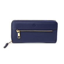 Load image into Gallery viewer, Navy Long Purse
