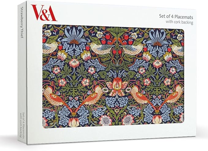 Strawberry Thief Set of 4 Placemats