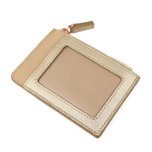 Load image into Gallery viewer, Gold Metallic Card Purse
