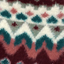 Load image into Gallery viewer, Fluffy Duck Egg &amp; Wine Knit Hot Water Bottle
