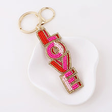Load image into Gallery viewer, Love Pink Keyring
