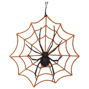 Spider on Glitter Web Dec