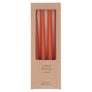 Orange Taper Candle