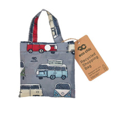 Load image into Gallery viewer, Grey Campervan Foldable Shopper
