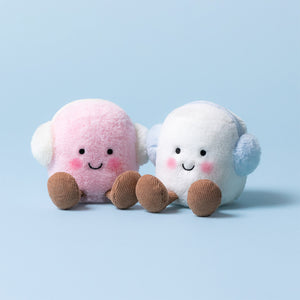 Amusable Toastie Pink & White Marshmallows