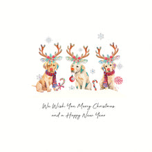 Load image into Gallery viewer, Luxury Christmas Cards Box of 6 - Xmas Puppies
