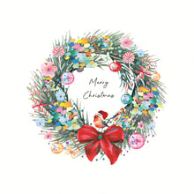 Load image into Gallery viewer, Luxury Christmas Cards Box of 6 - Wreath

