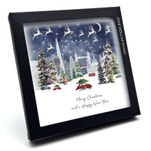 Load image into Gallery viewer, Luxury Christmas Cards Box of 6 - Night City
