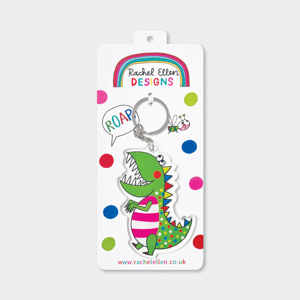 Acrylic Keyring Dinosaur