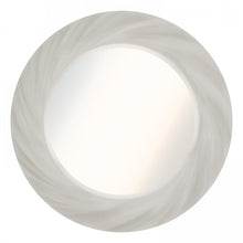 Load image into Gallery viewer, Barley Twist Mirror Off White
