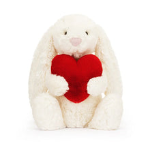 Load image into Gallery viewer, Bashful Red Love Heart Bunny Little
