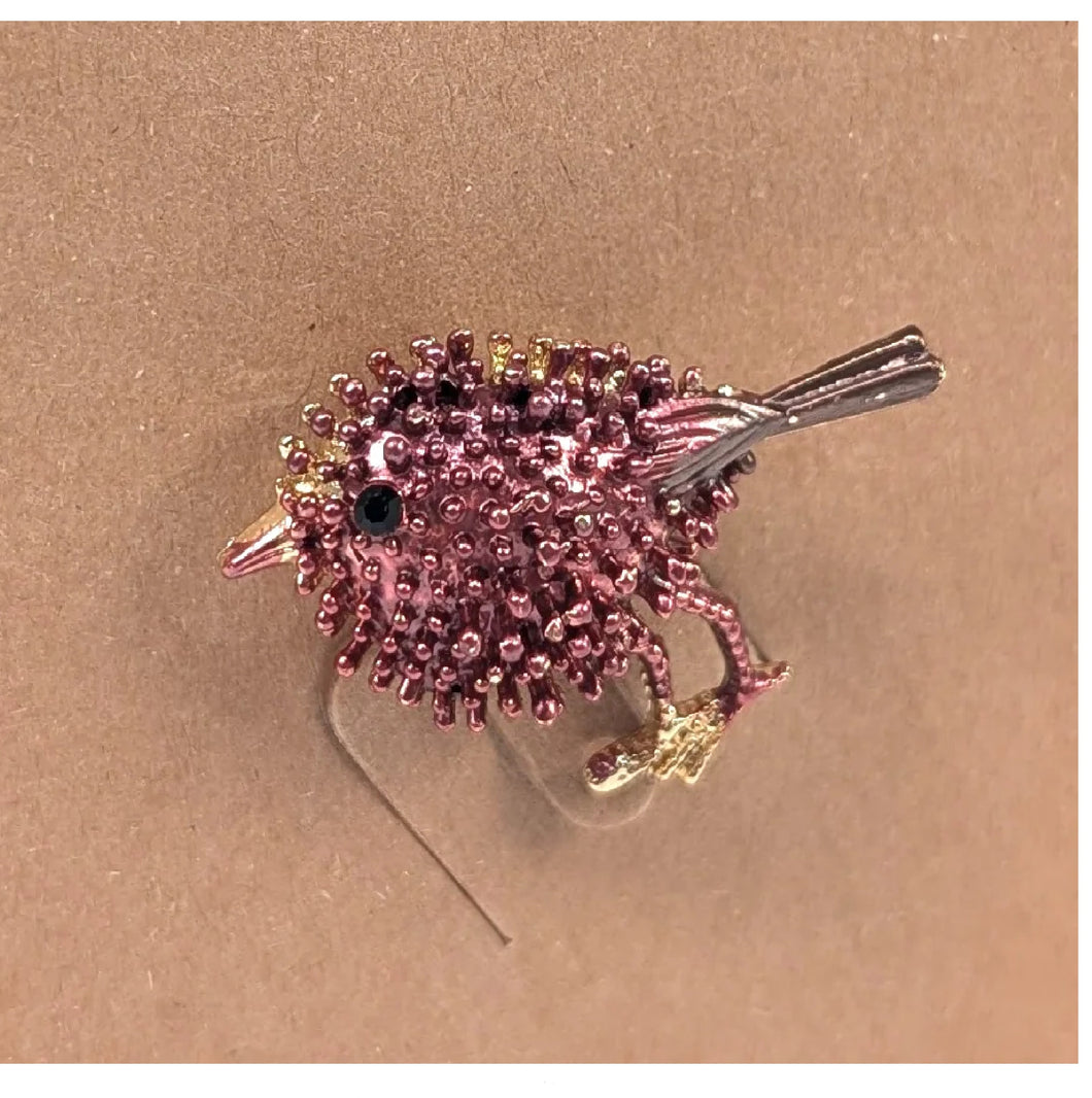 Hat & Scarf Jewellery - Red Robin